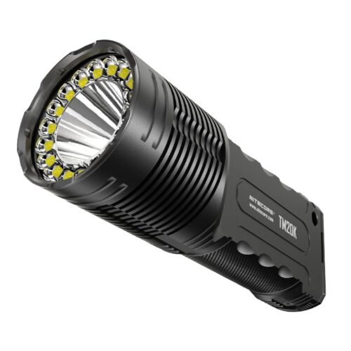 Nitecore TM20K 20,000 Lumen USB-C Rechargeable LED Flashlight with NitecoreSticker - Image 2