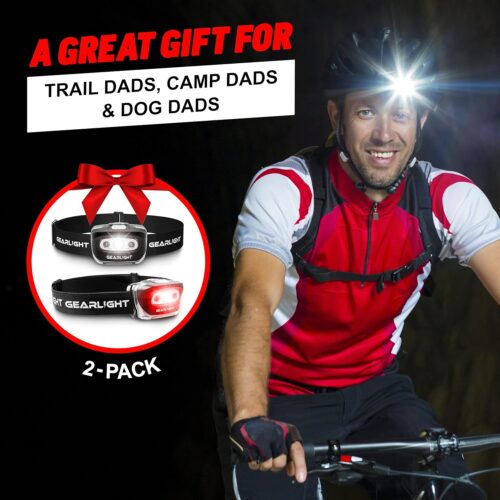 GearLight USB Rechargeable Headlamp Flashlight - S500 Running, Camping, and Outdoor LED Headlight Camping Headlamps - Head Lamp Light for Adults, Kids... - Image 3